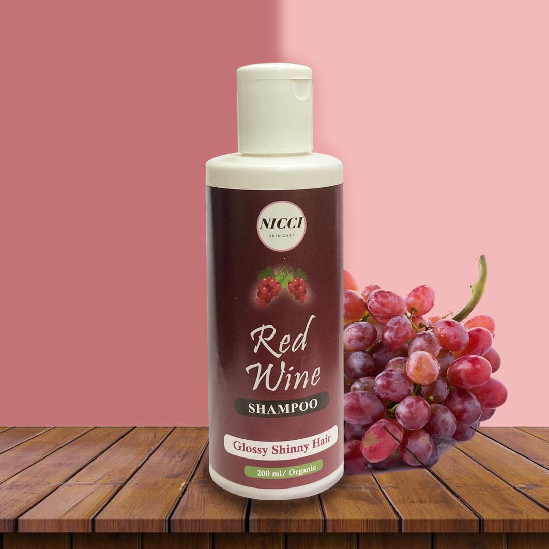 Wine Shampoo Nicci Skin Care