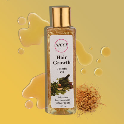 Hair Growth Organic Hair Oil Nicci Skin Care