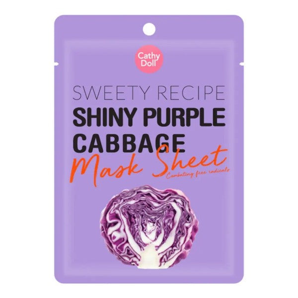 Shinny Purple Cabbage Mask Sheet Nicci Skin Care
