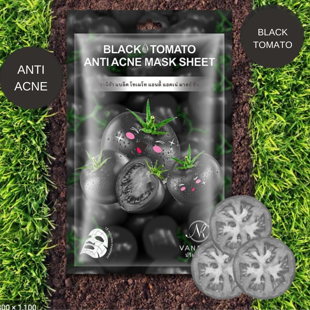Black Tomato Anti Acne Face Mask Nicci Skin Care