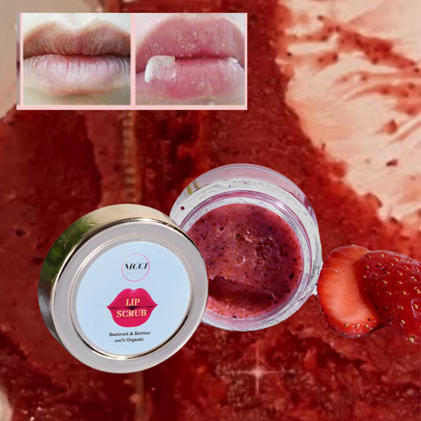 Lip Scrub Nicci Skin Care