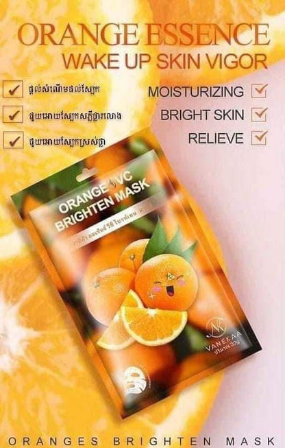 Orange Vitamin C Face Mask Nicci Skin Care