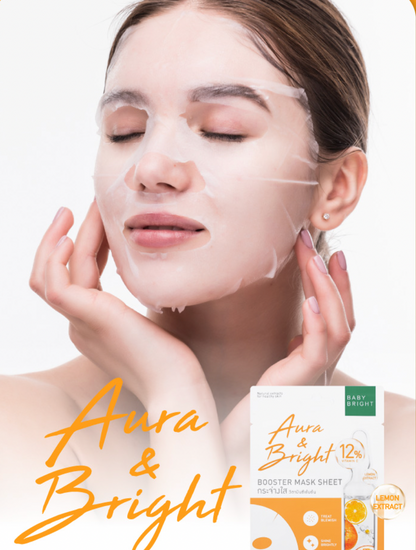 Aura & Bright Booster Mask Sheet Nicci Skin Care