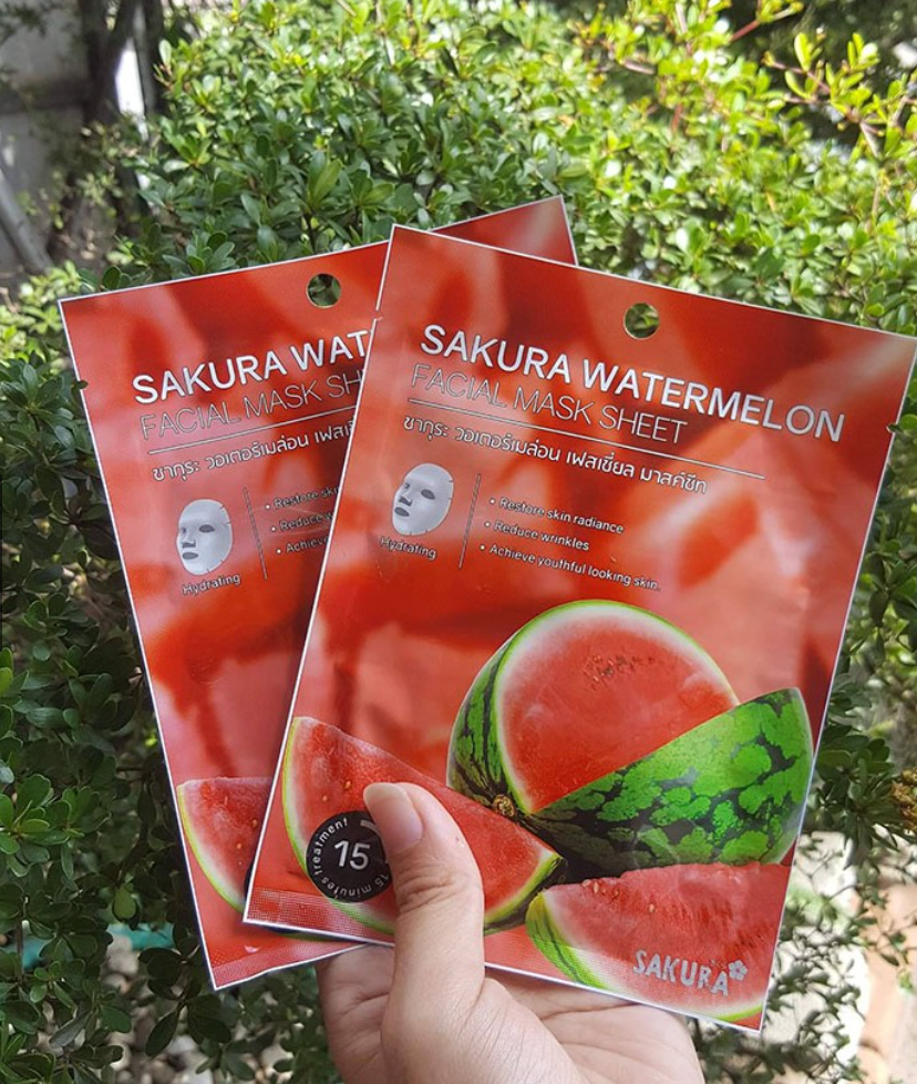 Watermelon Hydrating Face Mask Nicci Skin Care
