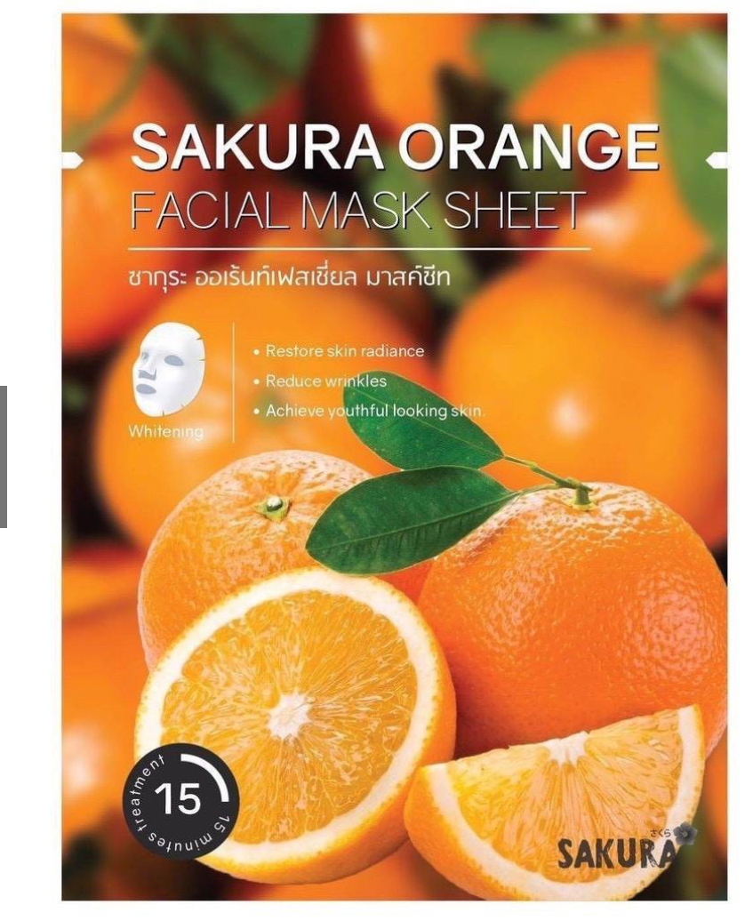 Orange Vitamin C Face Mask Nicci Skin Care